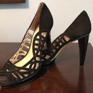 Nine West black heels